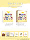Sweet Miaomiao Q version TNT era youth group peripheral digital oil painting IY hand-painted fill color acrylic oil color decorative painting LL14222 acrylic paint + professional oil canvas + multiple professional paintings