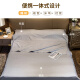 易旅隔脏睡袋旅行出差旅游床单被套枕套一体床上用品 灰色180*210