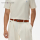 
TOMMY HILFIGER [Double-sided] Men's retro pin buckle leather business casual belt belt AM0AM12053 Black brown GB8 95cm
