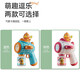 Fully automatic electric bubble blowing machine gun water children Gatlin handheld toys boys and girls wedding birthday gifts Windmill bubble machine-blue
