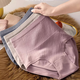 Women's underwear High waist belly-retracting hip-lifting underwear for women Antibacterial crotch-free pants Sexy girl's large-size underwear without marks High waist belly-retracting (upgraded high elasticity) 864# 1 single size (recommended: 80-140Jin [Jin equals 0.5 kg])-3D peach buttocks