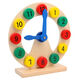 Fire Spitfire Boy Holz Uhr