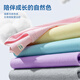 真维斯童装女童套装夏季2025新款儿童纯棉t恤薄款女孩运动衣服夏装牛仔短裤 白/粉蓝花朵-牛仔蓝/J纯色 150