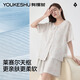 
Youkeshu pajamas Lacele Tensi Ladies Chinese style home new style suit pajamas women's style slim and can go out for summer Lotus gray L