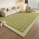 Grün großes Wohnzimmer Teppichsofa Couchtisch Floor Matte Sommermatte Home Leichte Luxus 2024 neues Modell Wen-3878 Green Serie 1 Stück 200*400 cm