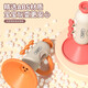 Juke baby trumpet toys 6 months old can be sucked, blown, or bite baby trumpet 0-1 year old can be blew or bite halter neck rope gamma orange