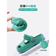 LATE TIME [New Product] Baby Slippers Summer Men 1-2 Years 3 Indoor Soft Sole Anti-Slip Children's Hole Shoes Baby and Toddler Girls Light Green Swimming Pool 13.5 Inner Length cm_130 Suitable for about 15-18 months