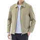 Shachi 2025 Herbst neue Executive Jacke für junge hübsche hübsche Farbe Revers Zipper Fashion Classic Jacke Casual BSHT-N9712 Blau One Size 170