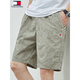 Tommy Shekelly American Tommy Sommer Pure Cotton Five Cut Shorts Casual und All-Match Lose Beach Hosen Herren trendy 9215 dunkelblau Farbe + 9215 Bohnengrün L (vorgeschlagen 120-135 Jin [Jin gleich 0,5 kg]))