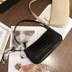 CALCULAT/KEENCK brand bag underarm bag French bag niche European and American fashion one-shoulder women's bag crocodile bag handbag small black_(high quality version)