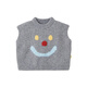 Papa Klettern Herbst und Winter Neue Eltern-Kind-Pullover Mutter und Tochter Pullover warme Mutter und Kinder Top helles Grau-Kind 120