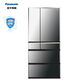 Panasonic Kühlschrank 659 Liter japanische mehrstürme luftgekühlte automatische Eis-Eis machen Nanoyi Nrf673wxx5 NR-F673WX-X5 [Achate Black] 659 Liter