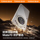 图拉斯D1【镜头支架丨久用不发黄】 适用华为mate60pro手机壳mate60pro+超薄透明全包防摔磁吸高端男女款 【Mate60Pro/pro+】通用 【透明顶配】不黄原材+隐藏支架+特种防爆