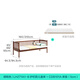 LINSY KIDS Lin's home all solid wood children's bed crib side widened splicing bed for adults to sleep on seamlessly connected artifact (2) splicing bed + 5cm glue-free coconut palm mattress 600mm*2000mm