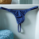 
Men's thong single tex strap men's earthy sexy lace thong men's one thread men's super sexy underwear pink S