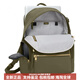
Tuming (TUMI) VoyageurCelina logo zipper nylon backpack for men and women same style couples olive green basic package (bag + tag)