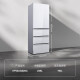Puerta de vidrio blanco múltiple SIEMENS 406L, puerta única, refrigerador de tres cajones, eficiencia energética de primera clase 655*668*1895 BCD-406W (KF52AA620C) BCD-406W (KF52AA620C)