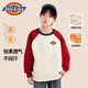 Dickies children's clothing boys and girls fleece sweatshirt 2025 new winter thickened coat children's warm clothes