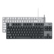 Logitech[] Logitech Games Office Machinery Keyboard Red Blue Axis 84-key Desktop Computer Special Black Official Standard_Red Axis
