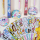 CHENDU SANRIO NOUVEAU BOULEUR BOX CAR CRÉATIVE CARATION MIGLE INS HAUT-VALUE PRES NEUTRAL PEN STRI RACHE BLACK BLACK PEN 0 X-6189 NARUTO BLID BOX PEN RÉGLANT 6 X SIGNE