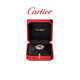 Cartier Trinity series ring small model 18K white gold rose gold gift B4235100-51