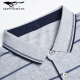 Seven Wolves Vaters Day Kleidung Sommer Herren-T-Shirt Kurzarm Personalisierte reife Eis mercerierte Baumwoll-T-Tong-alte Vater mit echter Tasche 9928 Weiß M 165