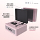 Ask Plus WHATPLUS C300 all-in-one CD player audiophile album player retro CD player record player shape Bluetooth speaker Bluetooth cd player birthday gift C300 spade powder 2nd generation + genuine CD
