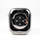 Apple/Apple Watch Serie 9 Smart Watch GPS+ Cellular Modell 41mm Silber Edelstahl Hülle Hermes Orange Sportsgurt mrqe3ch/a