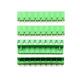 Dafuri KF2EDG 7.62MM terminal block PCB terminal 2P 3P 4P 5P6P7P8P9P12P plug-in 12P straight pin + socket 7.62MM plug-in (1 set)
