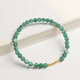 Impression Eyes Same Price 11.11 A-grade Jade Bracelet Women’s Blue Water Jade Bracelet Copper Coin Bead Bracelet