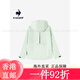 乐卡克（Le coq sportif）【金标】法国公鸡女款梭织夹克运动外套 翡翠绿色 M