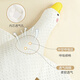 More Rabbit Big White Goose Baby Exhaust Pillow Newborn Anti-flatulence Lying Pillow 0-1 Year Old Baby Lying Sleeping Pillow February Noisy Artifact Big Blue Whale + Fixed Belt
