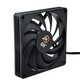 9015 Fan 9215/Ultra-dünn 9 cm niedrigerer Blasen 4PPWM-Funktion 11 Blatt Scimitar 12V 2 Neue Versionen von Black Shark 2700 Transfer One-Punkte-Zwei-Linie