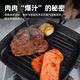 抱风无涂层铸铁锅牛排锅煎牛排专用锅套装平底锅工厂发SN3892 牛排煎锅 22cm