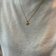 BMOI Old Phoenix 999 pure gold small gram weight small gourd necklace simple collarbone simple show temperament classic gourd