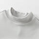 
David BELLA (DAVE/BELLA) children's long-sleeved T-shirt in winter new style medium-large children's semi-turtleneck top antibacterial boy base shirt little boy clothes gray [spot] 110 cm (recommended height 100-110 cm)