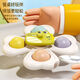 Chengliu Kinder-Cartoon-Saugnapfbecher Spinnenspielzeug Baby Frühschulbildung 6 Monate alte 8-Finger-Training Baby Puzzle Rotationspflicht Nationaler Trend 3-teiliger Set + Puzzle-Picking-Rettich