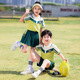 冠贸裴夏季小学生短袖校服毕业照套装儿童夏天园服 男生 897 120 107-116厘米40斤左右