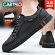Katile Crocodile Summer Herrenschuhe 2025 Neu atmungsaktive schwarze Brettschuhe hohlen Mesh Schuhen Leichte Sport und Freizeitnetzschuhe White-6624d 41