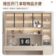 Lingjun's ingenious computer desk desktop home with bookshelf bedroom desk simple desk bookshelf combination student study table wooden door length 120*height 220cm