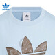 Adidas [adidas] Clover Big Children JK 101 TEE Sports and casual Camiseta de manga corta KG6628 KG6628 One Size 116