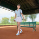 Nike (Nike) Dri-Fit-Frauen schnell trocknend plisderner Tennisrock Herbst Spleißen Persönlichkeit Leicht Dr6850 100 Weiß/Schwarz M.