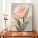 Attendez que les fleurs fleurissent la crème de vent couleur diy tulipes fleur peinture à l'huile numérique Diy remplissage de peinture décorative peinture sj6227 30 * 40cm