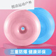 MieLanat Donut Yoga Ball Pilates Ball Dragon Ball Sensory Training Fitness Explosion-proof Auxiliary Equipment Pink Donut Ball + Pump