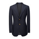 Guillaume de Mons Blazer Suit Imported Wool Business Casual Wedding Suit Men's Single Top 2025 Autumn and Winter Prussian Blue Single Top 46
