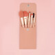 Lan Weiting Makeup Brush Set 13 Soft Gripping Powder Brush Eyebrow Brush Concealer Brush Full Set Makeup Brush Tools Portable Novice Ginkgo Yellow 8 Brush Set PVC Packaging 1 Piece