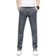 JOEONE Spring and Summer Thin Jeans Men's 2022 Spring and Autumn Korean Style Trendy Elastic Casual and Evergrande Small Straight Palm Pants Light Blue E9866 Summer Thin Light Blue E986 28