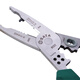 Shida narrow space stainless steel lightweight multi-purpose pliers 8 wire winding stripping wire trimming crimping branching multi-purpose pliers