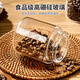 Home KATEI STORY Japanese coffee bean sealed can coffee powder storage can glass bottle tea can dry goods moisture-proof storage can coffee can coffee bean sealed can 580mL 1 pack