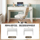 Quanyou Home Modern Simple Desk Home Study Table Multi-purpose Environmentally Friendly Panel Desk Bedroom Makeup Writing Desk Furniture Off-White | 1.2m Desk
